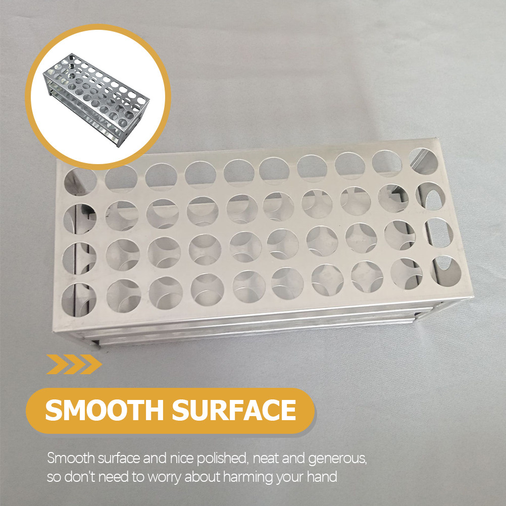 Aluminum Test Tube Rack 40-Hol - Lab Equipment 评论和价格