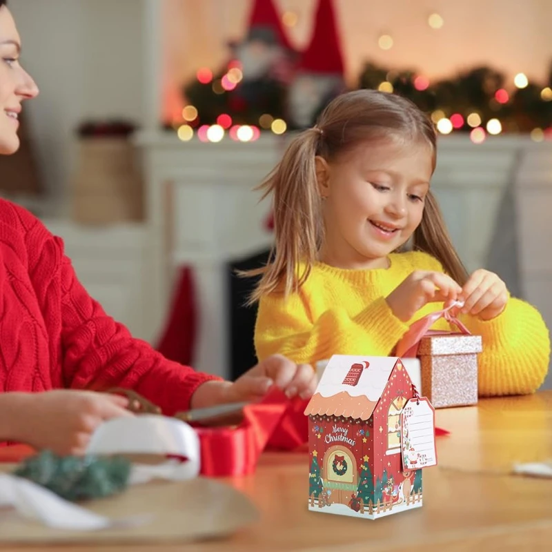 1-40PCS Gingerbread House Gift - Packaging 评论和价格